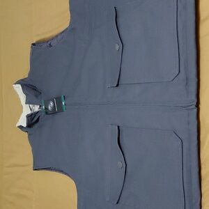 WEATHERPROOF Men's Gray Sherpa Collar Workwear Vest - 3XL